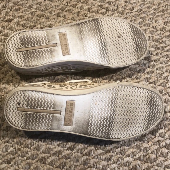 Sperry sparkle cheetah boat shoe - Picture 9 of 11